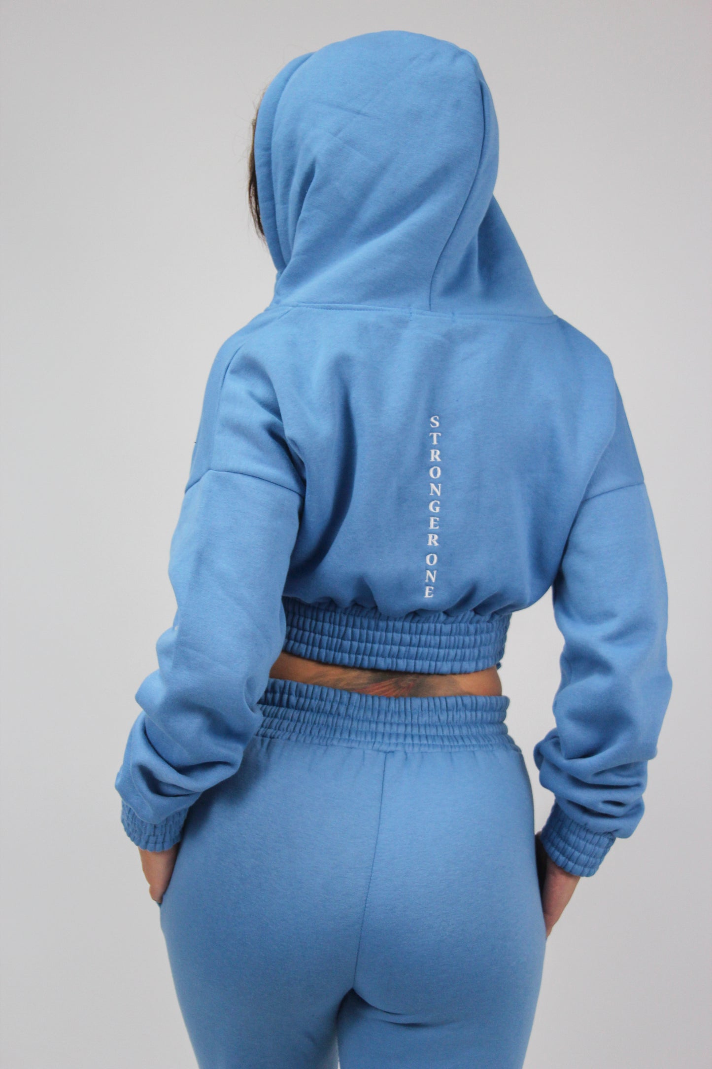 Cropped Hoodie & Joggers loungewear- Sharelle