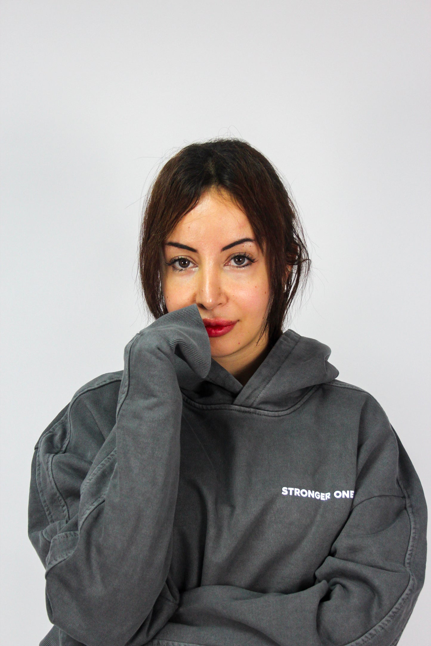 Washed Grey Tweedelig Hoodie and Joggers (Unisex)