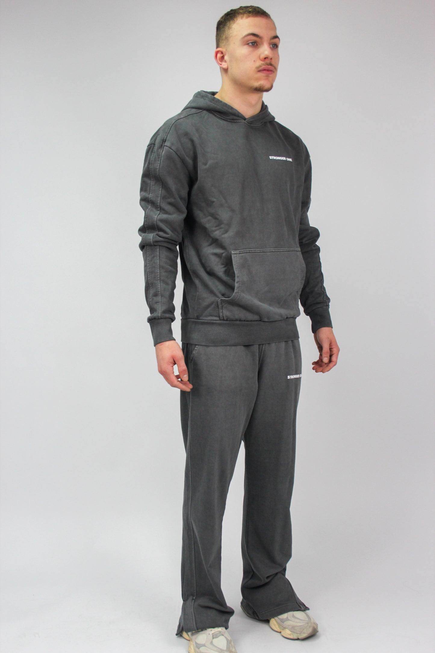 Washed Grey  Hoodie and Joggers (Unisex)