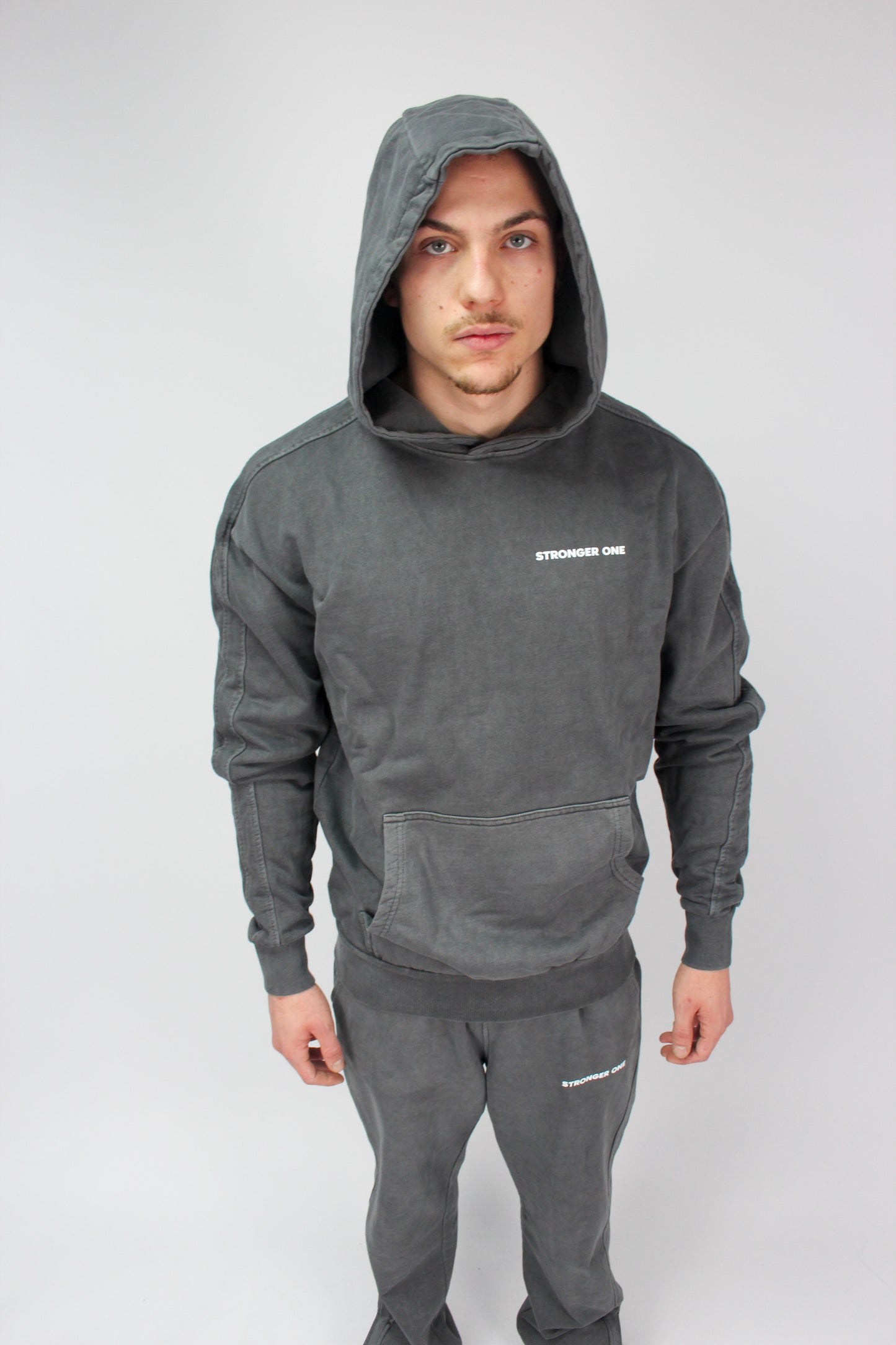 Washed Grey  Hoodie and Joggers (Unisex)